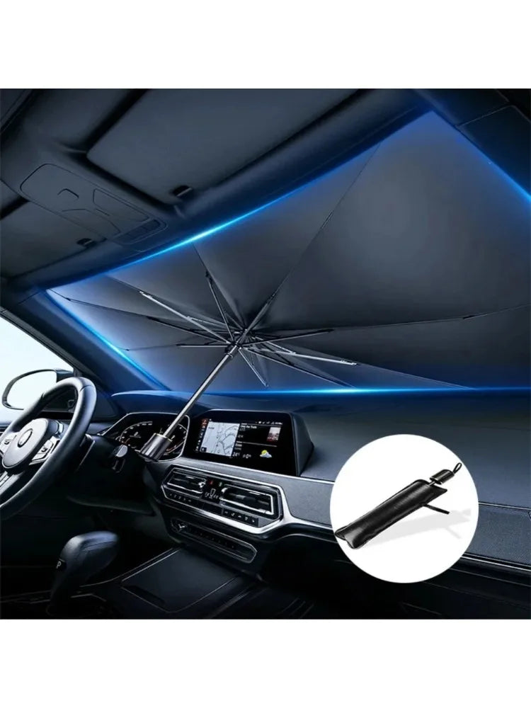 Front Windshield Sunshade Umbrella for Ultimate UV Protection