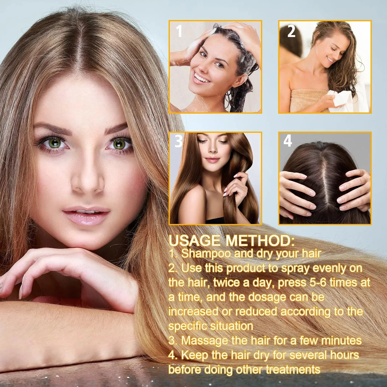 Biotin Hair Growth Serum Spray – Anti Hair Loss Treatment