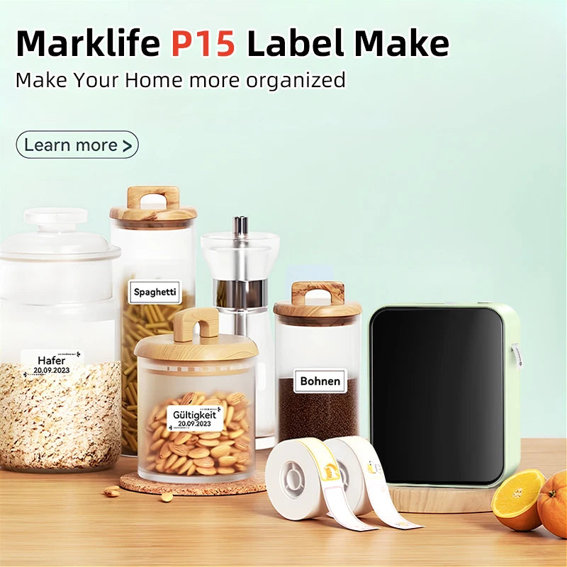 Marklife P15 / B1 / B21 Mini Label Printer