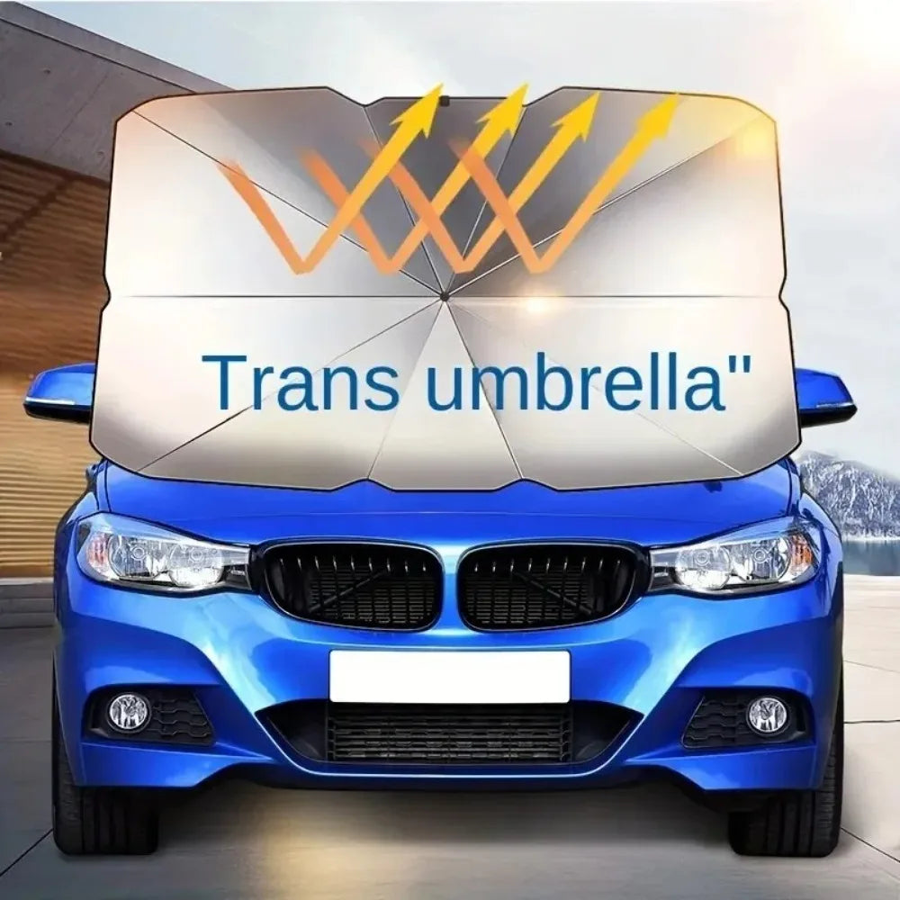Front Windshield Sunshade Umbrella for Ultimate UV Protection