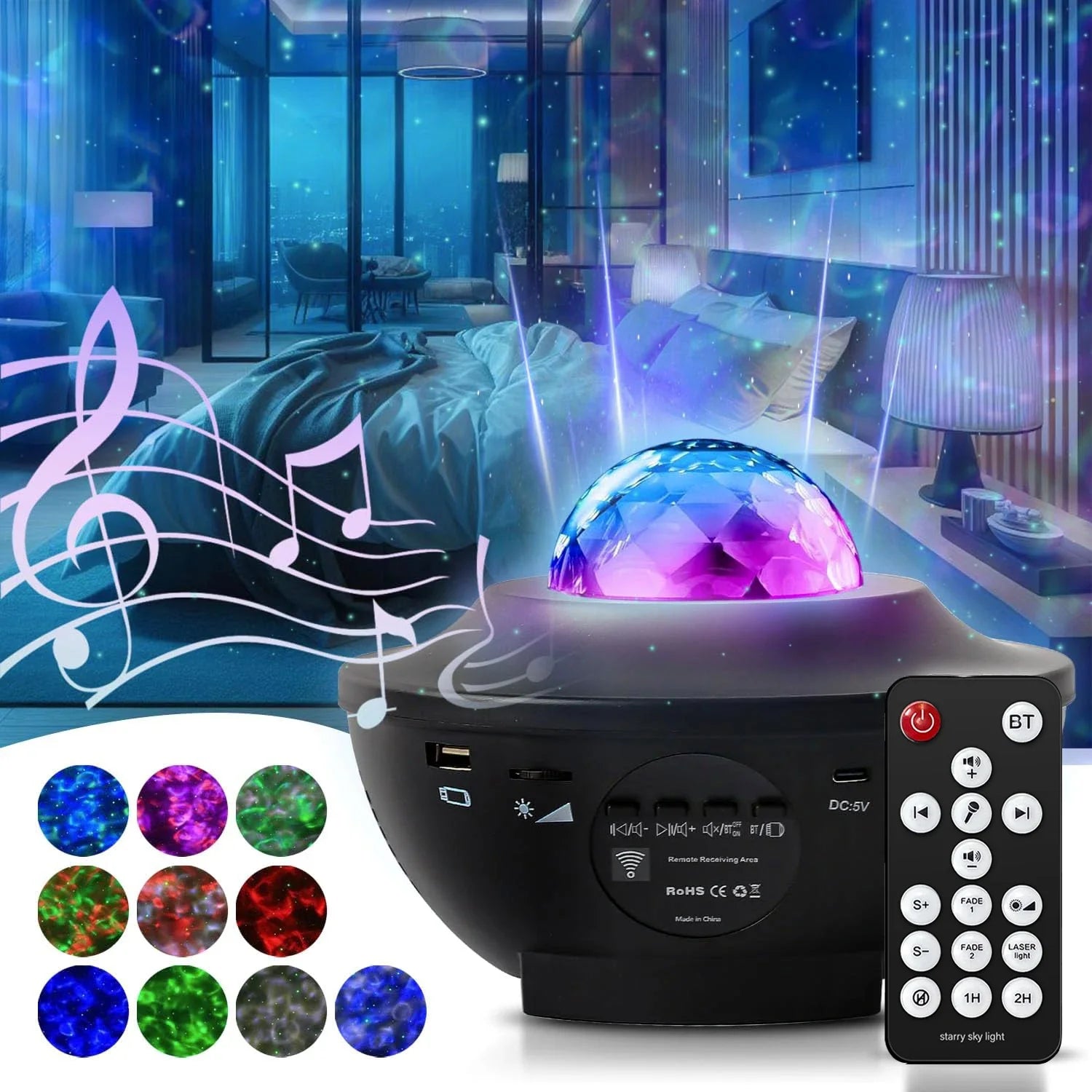 Galaxy Ocean Light Projector 50% OFF