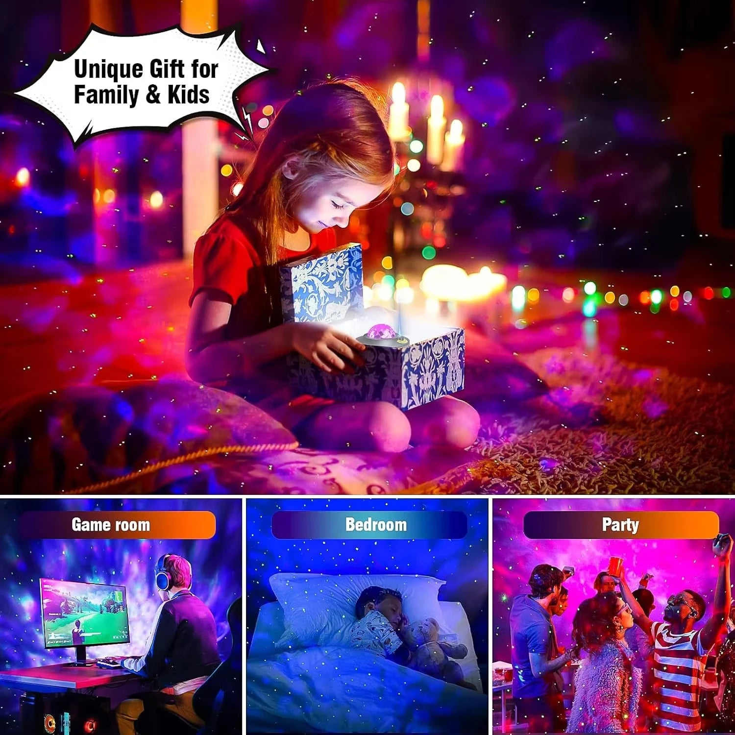Galaxy Ocean Light Projector 50% OFF