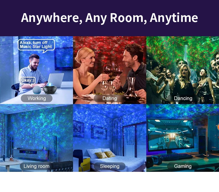Galaxy Ocean Light Projector 50% OFF