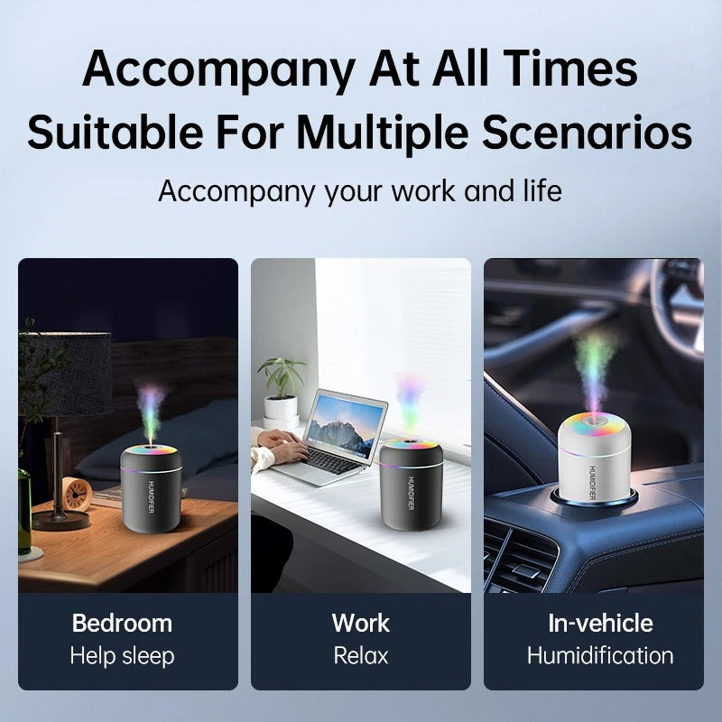 180ML USB Aroma Air Humidifier Diffuser