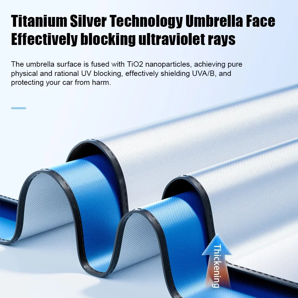 Front Windshield Sunshade Umbrella for Ultimate UV Protection