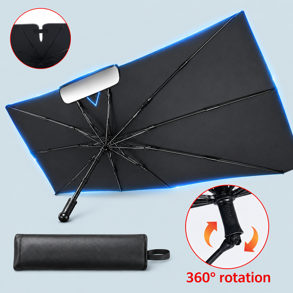 Foldable Car Windshield Sunshade Umbrella for Ultimate UV Protection