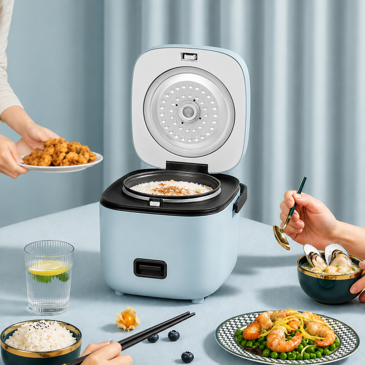 1.2L Mini Electric Rice Cooker