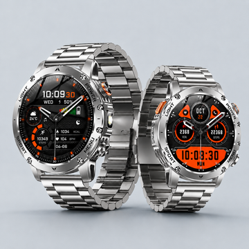 Men's Smartwatch 1.7" – 1000mAh Bluetooth & IP68 Waterproof