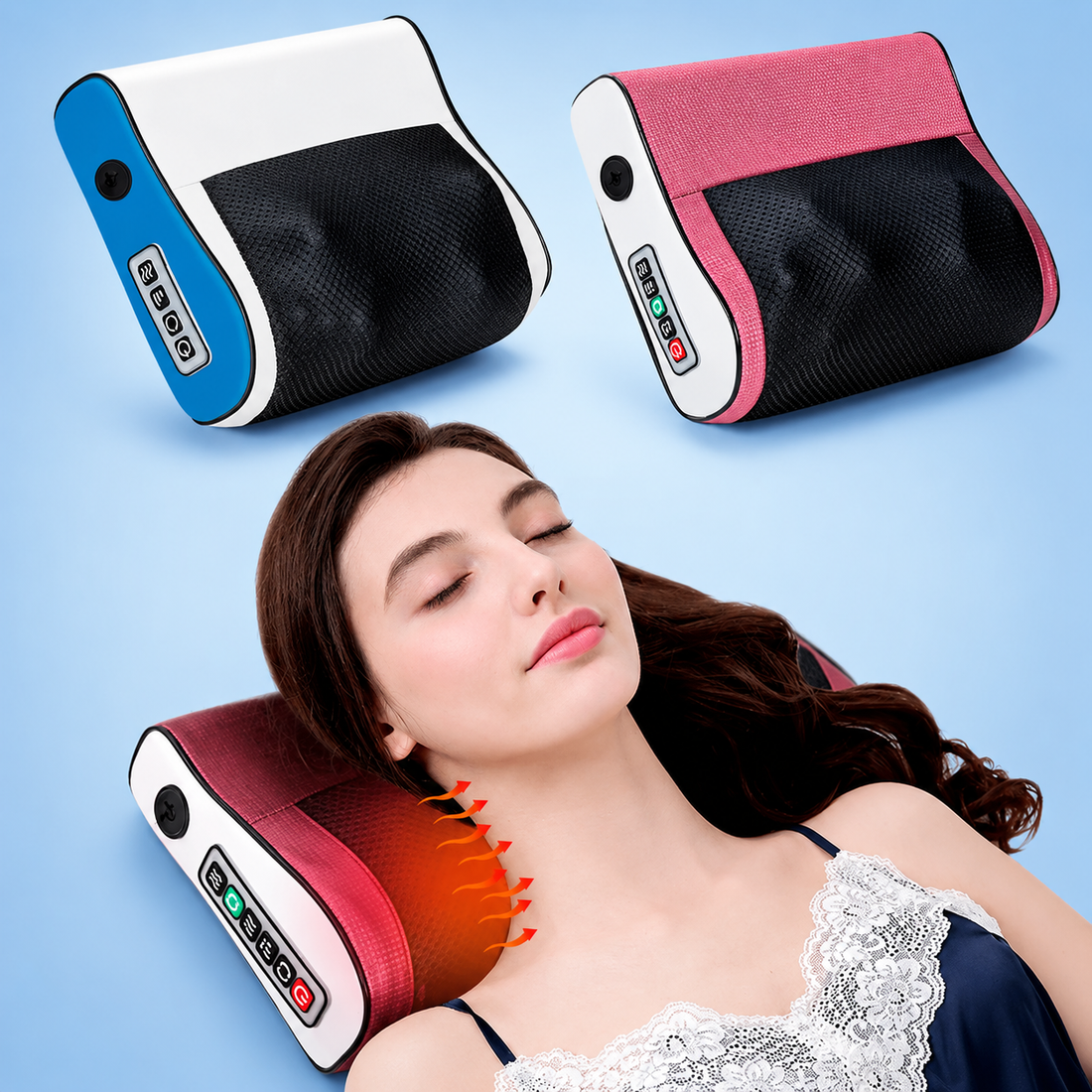 Multi-Function Neck & Shoulder Massager with Heat