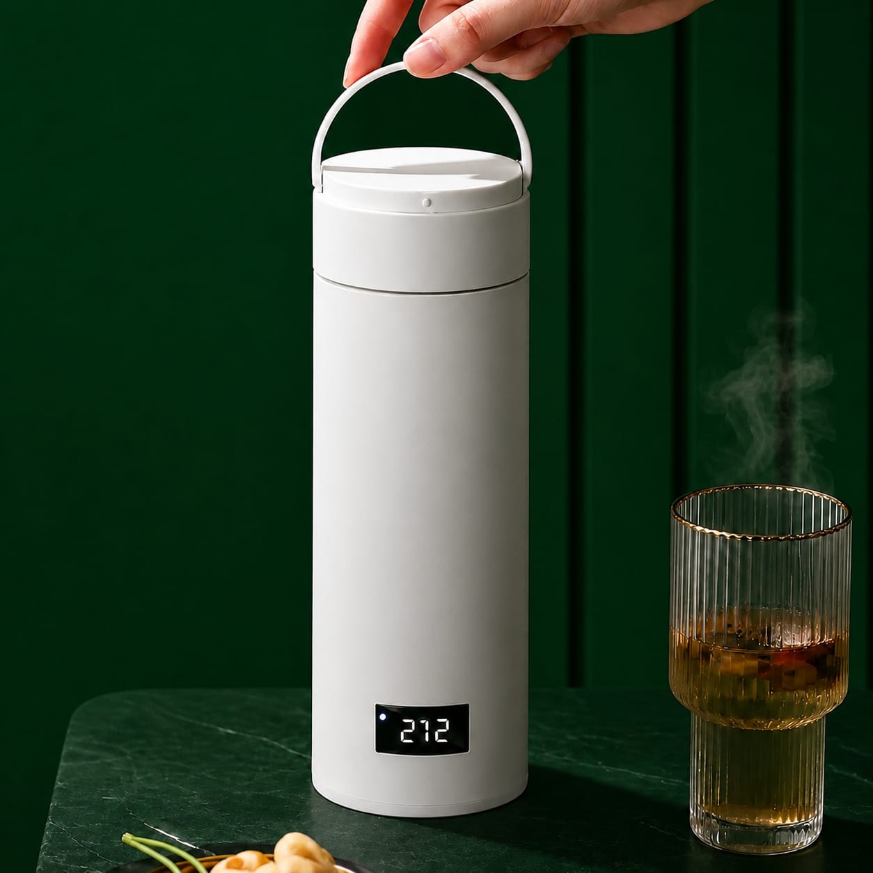 FBONIN Portable Electric Travel Kettle