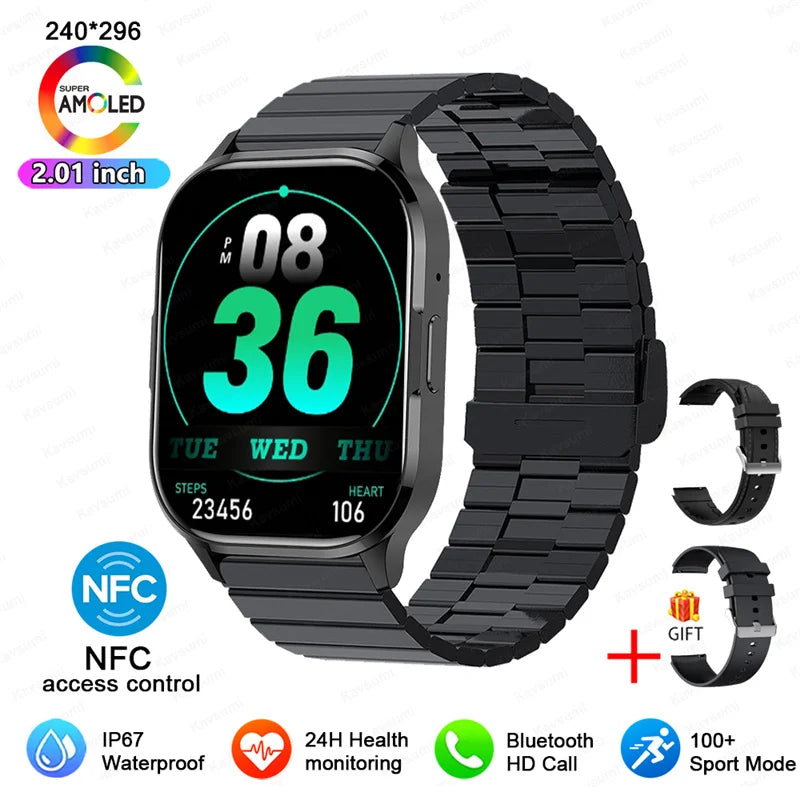 Women's Smartwatch 2.01  AMOLED Screen