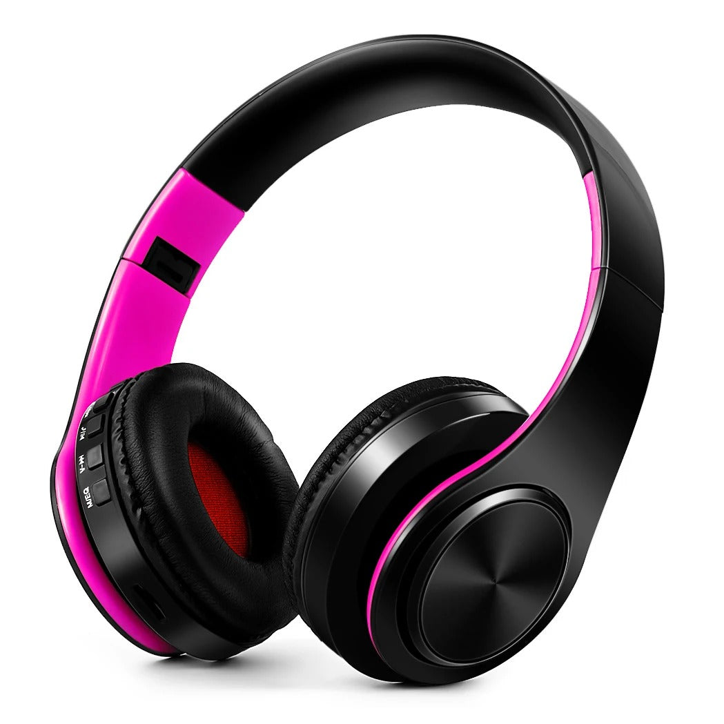 Men's Gold Wireless Bluetooth Headphones speaker🎧