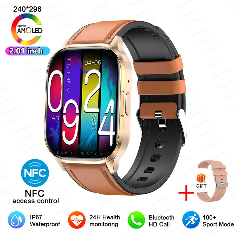 Women's Smartwatch 2.01  AMOLED Screen