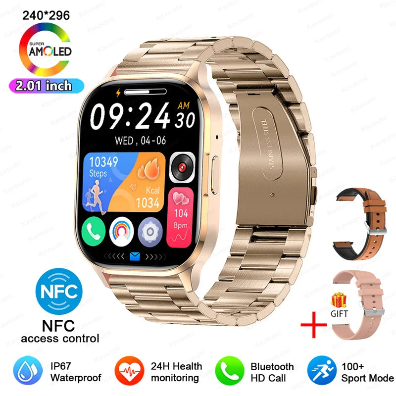 Women's Smartwatch 2.01  AMOLED Screen